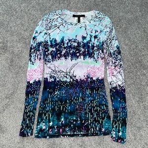 BCBG MAXAZRIA long sleeve top